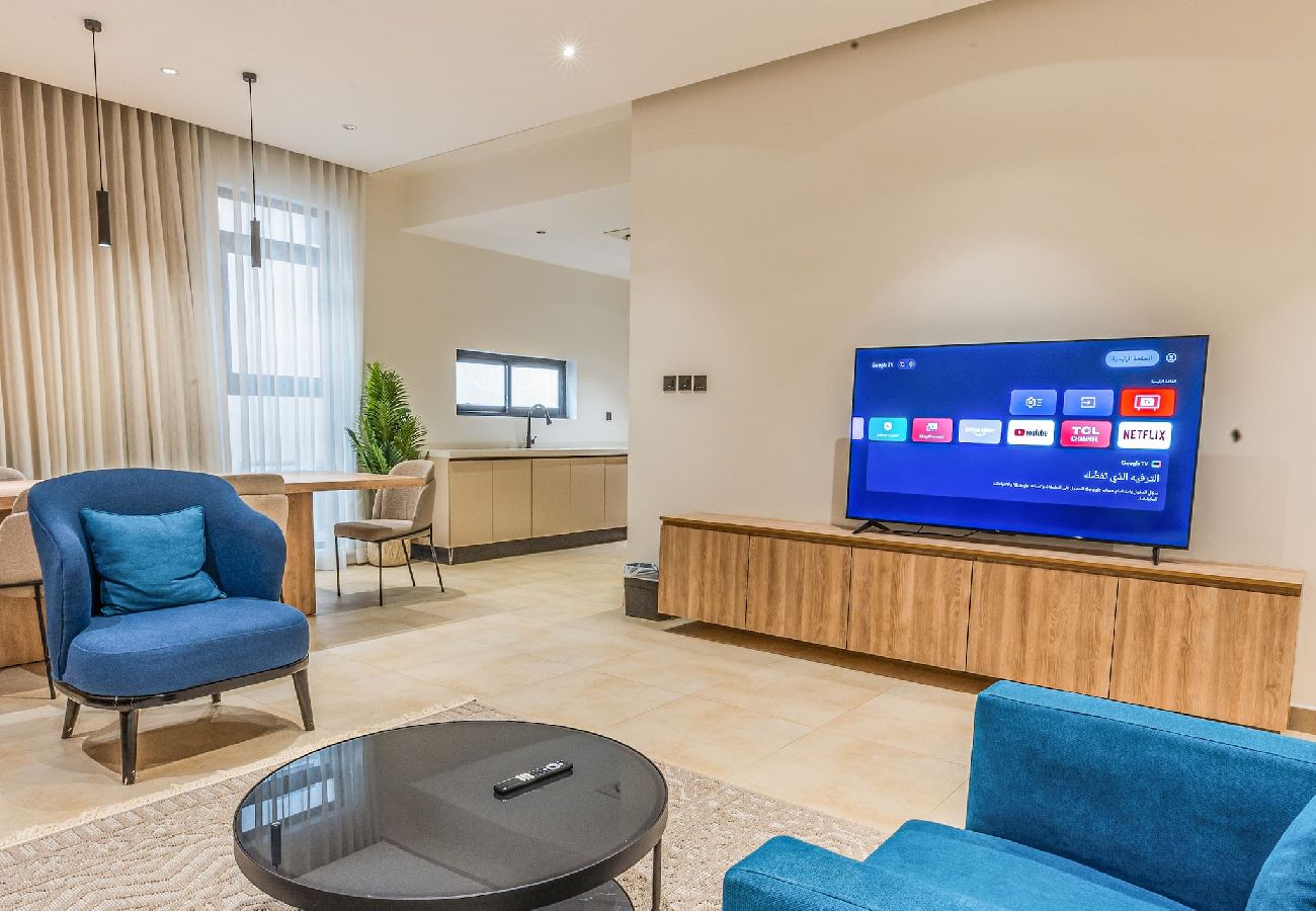 Luxury 3BR Apartment in Riyadh -An Narjis