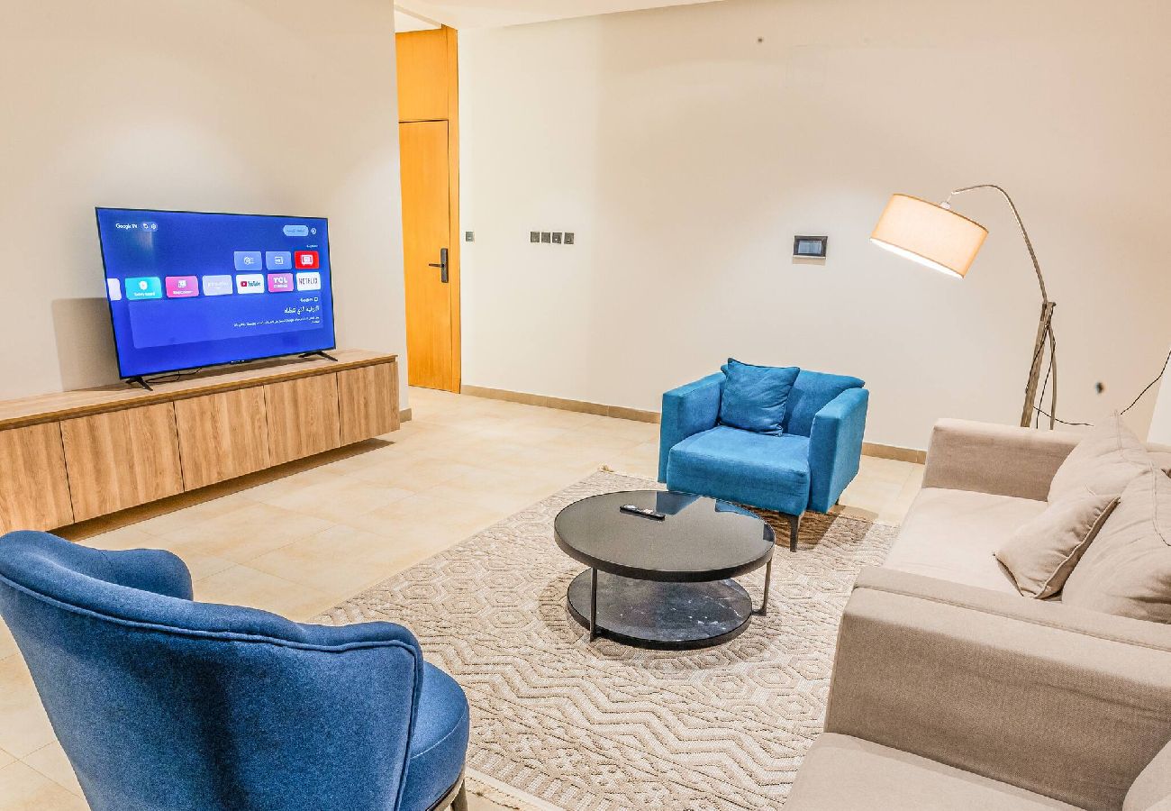 elegant living room apartment in Riyadh